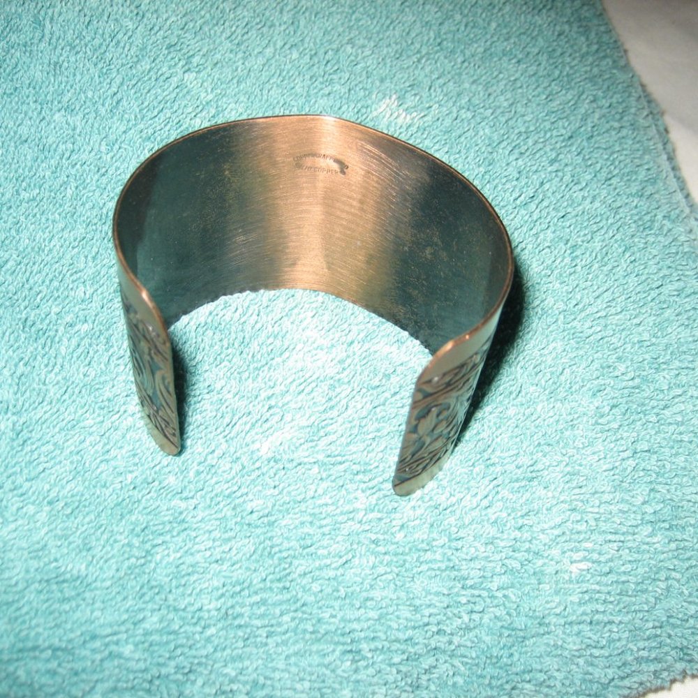 Coppercraft Guild Solid Copper Clamper Style Brac… - image 2